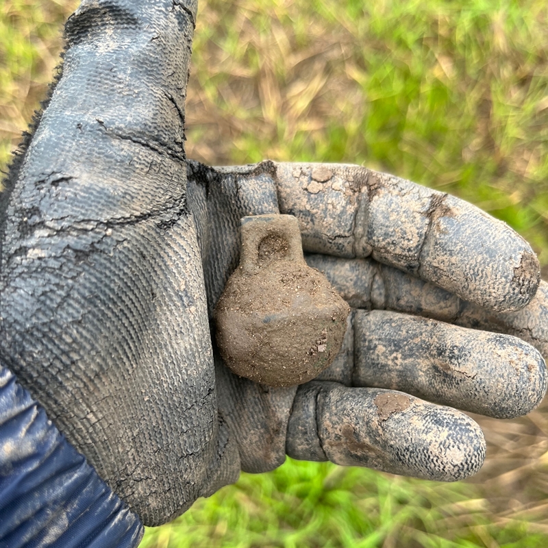 Crotal Bell Found Metal Detecting