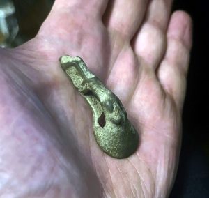 A Metal Detecting Dream, Unearthing an Early Medieval Zoomorphic Socketed Hook Strap Fitting